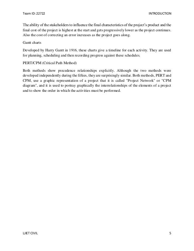 House construction project report House construction project report